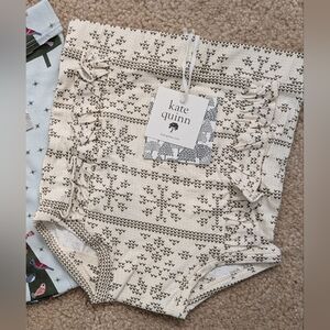 NWT Kate Quinn Girls Winter Bloomers Size 18-24months